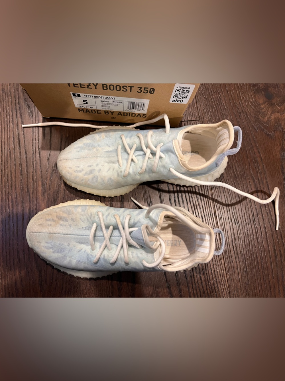 YEEZY BOOST 350 V2 'MONO ICE' size 5